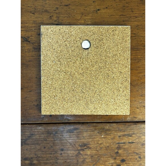 Vintage Ceramic Tile Trivet Wall Decor Cucumber? Green Pepper? Zucchini? - Picture 3 of 5